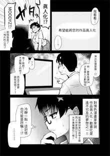 Jibun no Kaita Manga ga Jissha AV ni!? Sekkaku nano de Satsuei Genba no Kengaku ni Ittekimashita. | 我畫的色情漫畫被AV真人化了!? 因為機會難得所以去拍攝現場觀摩之後的心得感想, 中文