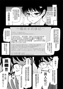 Jibun no Kaita Manga ga Jissha AV ni!? Sekkaku nano de Satsuei Genba no Kengaku ni Ittekimashita. | 我畫的色情漫畫被AV真人化了!? 因為機會難得所以去拍攝現場觀摩之後的心得感想, 中文