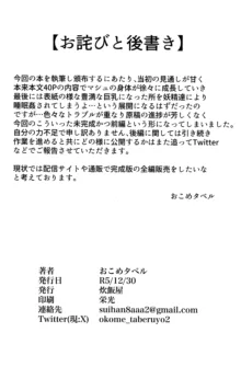 妖精國で昏睡したままNTRマシュ！！未完成前編, 日本語