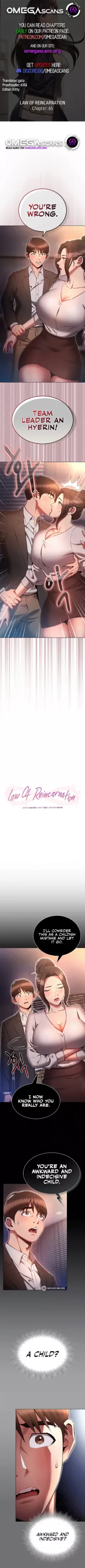 Law Of Reincarnation, English