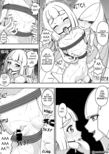 Lillie Gets Spanked By Lusamine, English