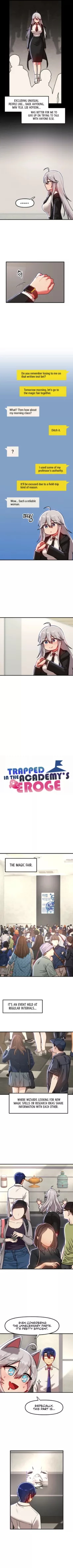 Trapped in the Academy's Eroge, English