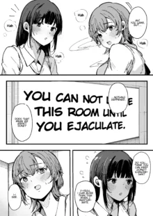 The room you can't leave until you ejaculate┃Shasei Shinai to Derarenai Heya, English