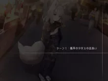 お祭りで出会った狐耳の少女, 日本語