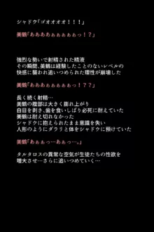 シャドウに弄ばれたヒロインたちは性欲を抑えきれなくなっていく!?, 日本語