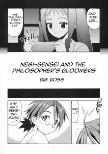 Negi-sensei to Kenja no Bloomer, English