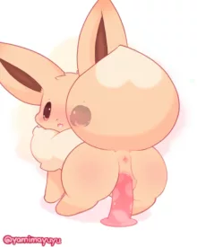 Needy Eevee animated, 日本語