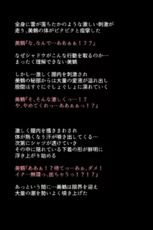 シャドウに弄ばれたヒロインたちは性欲を抑えきれなくなっていく!?, 日本語