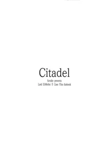 Citadel, English