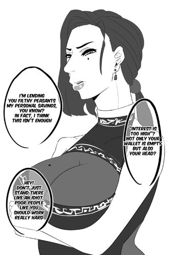 Arrogant Rich Onee-San Body Modification, English