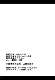 ANMITSU TOUHOU THE AFTER Vol.2 (decensored), 中文