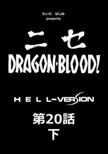 Nise DRAGON BLOOD! 20.5, 中文