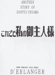 これでも私の御主人様 vol:0.5, 日本語