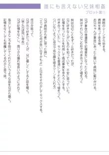 誰にも言えない兄妹相姦 【FANZA限定】, 日本語