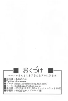 マーニャさんとミネアさんとアレに入る本 (ドラゴンクエストIV)。, 中文