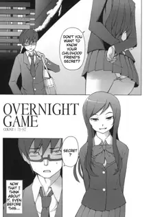 LUSTFUL BERRY OVERNIGHT GAME Ore no Shiranai Basho de, Akegata Made Moteasobareta Kanojo., English