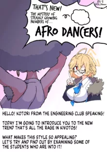 That's New! The Mystery of Steadily Growing Numbers of Afro Dancers!, English