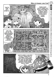 Uchuujin no Himitsu | Secrets of Aliens, English