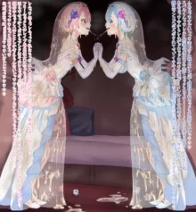 Rem Wedding Dress NTR, 日本語