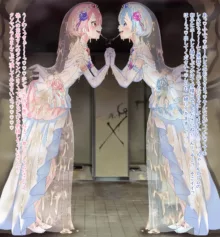 Rem Wedding Dress NTR, 日本語