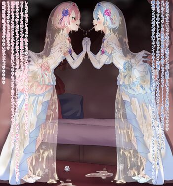 Rem Wedding Dress NTR, 日本語