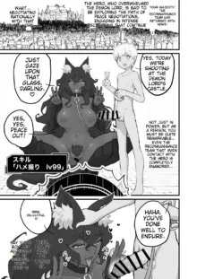 The female demon king becomes the dog of the reincarnated hero, English