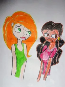 KimRon1992 Monique from Kim Possible Drawings, English