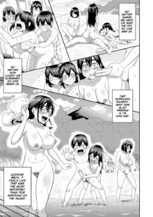 Mujintou de, SEX ni Kyoumi Shinshin na Dosukebe Inkya Joshi-tachi to Harem Life, English