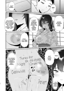 Boku no Kanojo wa Midasareru Ryokan Hen, English