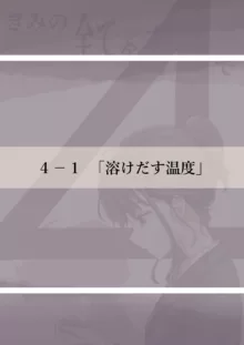 きみの全てを奪うまで 4, 日本語