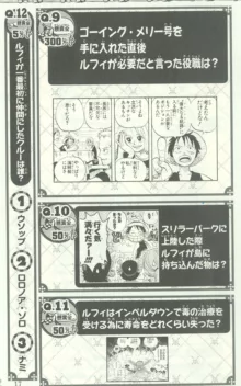 One Piece 500 Quiz Book, 日本語