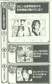 One Piece 500 Quiz Book, 日本語