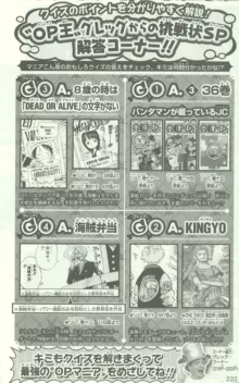 One Piece 500 Quiz Book, 日本語