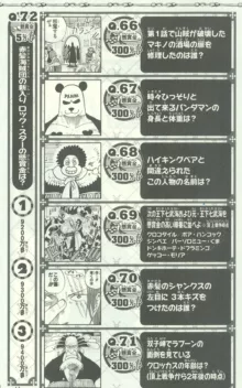 One Piece 500 Quiz Book, 日本語