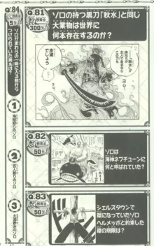 One Piece 500 Quiz Book, 日本語