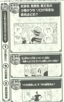 One Piece 500 Quiz Book, 日本語