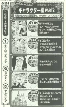 One Piece 500 Quiz Book, 日本語