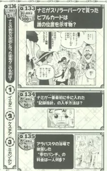 One Piece 500 Quiz Book, 日本語