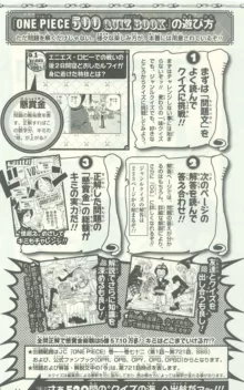 One Piece 500 Quiz Book, 日本語