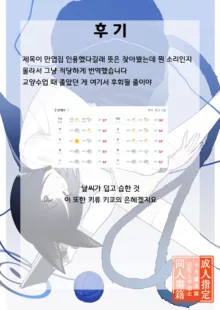 Iro ni wa Ideji Kikyou no Hana | 연심으로 물들은 도라지 꽃, 한국어