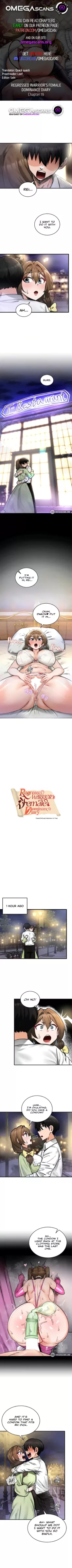 Regressed Warrior's Female Dominance Diary, English