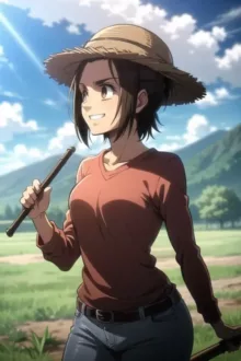 gabi braun (GENERADO POR IA) 13, 日本語