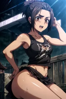 gabi braun (GENERADO POR IA) 13, 日本語