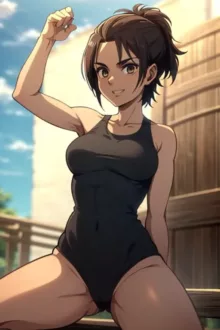 gabi braun (GENERADO POR IA) 13, 日本語