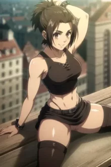 gabi braun (GENERADO POR IA) 13, 日本語