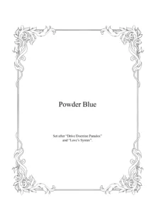 POWDER BLUE, English