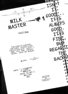 Milk Masters 1, English