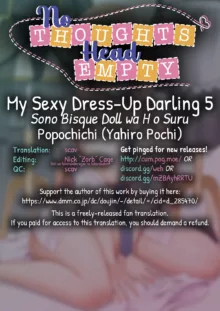 Sono Bisque Doll wa H o Suru 5 | My Sexy Dress-Up Darling 5, English