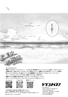 君と夏空、逃避行, 日本語