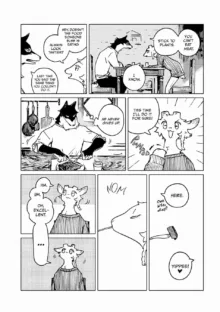 【Nagabe/ながべ】Goat-and-Wolfs-Table, English